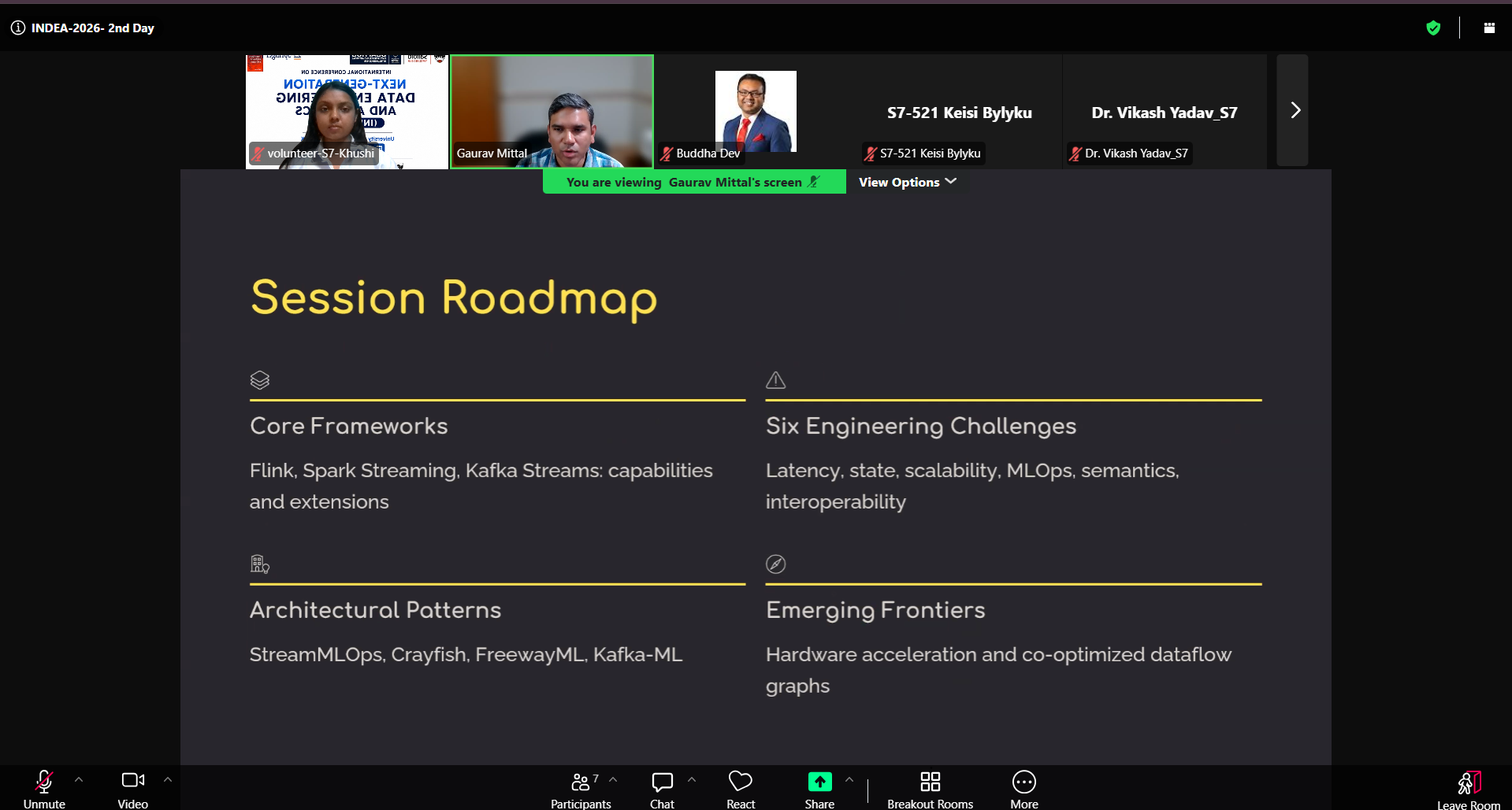 First International Conference on Next-Generation Data Engineering and Analytics (INDEA-2026) highlight 6